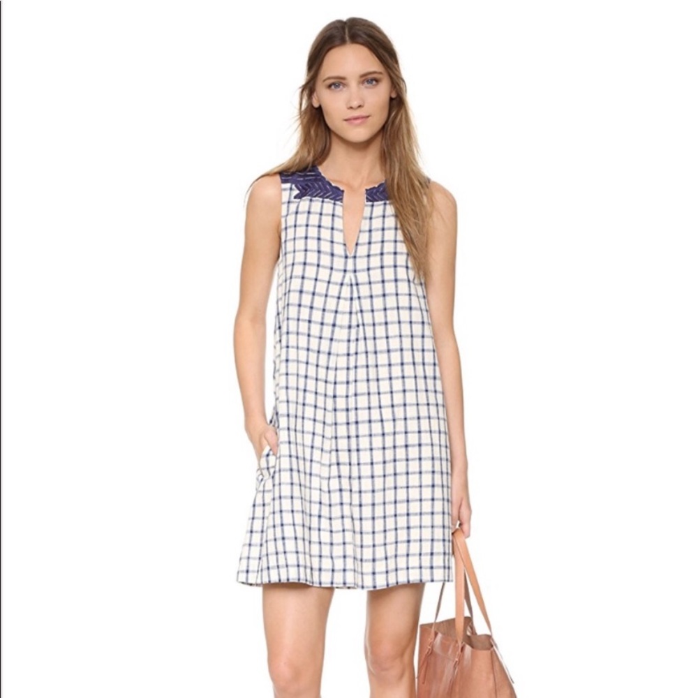 Madewell embroidered Sunray dress